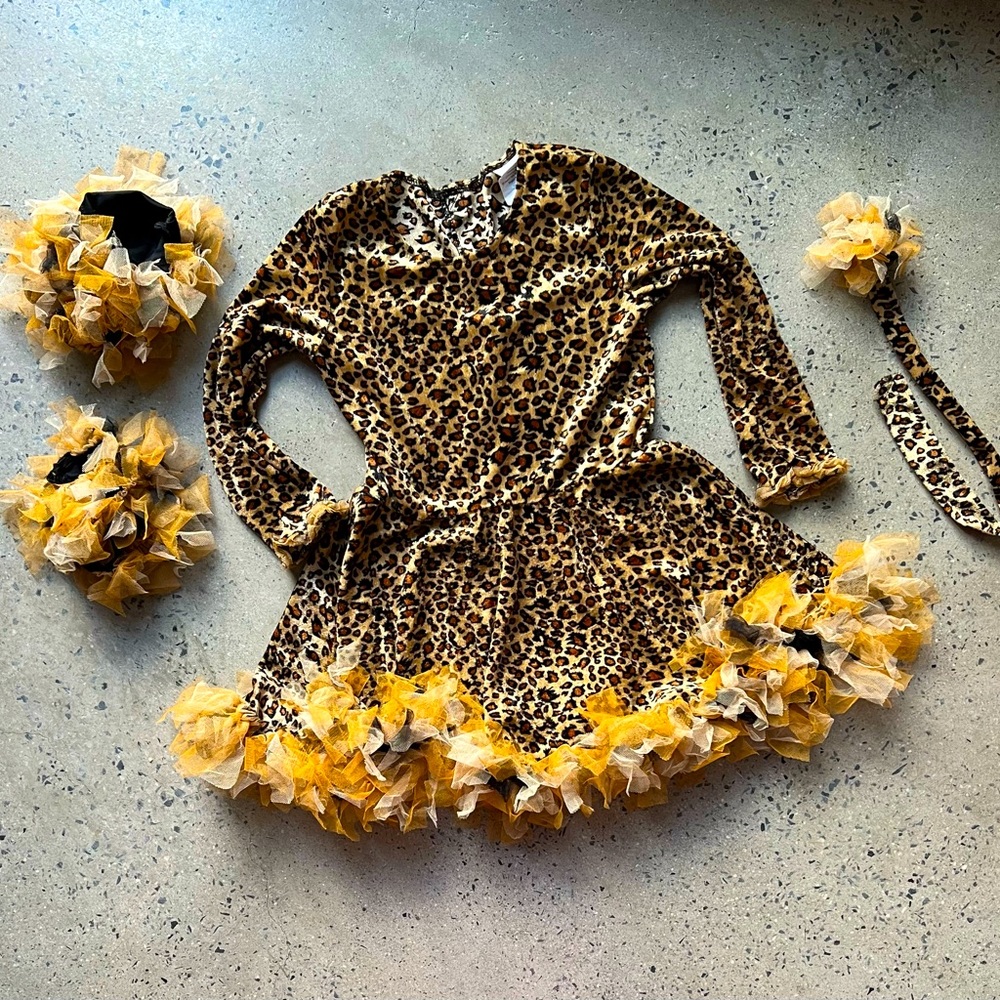 Cheetah Cat Girls Costume